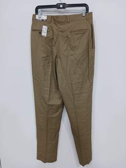 Men's Dark Brown Suit Pants Size 32R alternative image