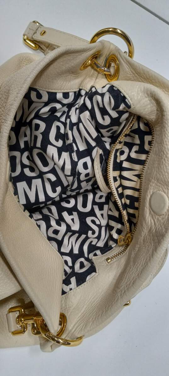 Marc by Marc Jacobs Beige Leather Shoulder Bag image number 3