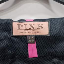 Thomas Pink Men's Black Button-Up Size 16 1/2 alternative image