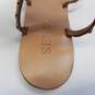 Senso Cassie Tan Leather Studded Ankle Strap Sandals Shoes Women's Size 41 image number 8