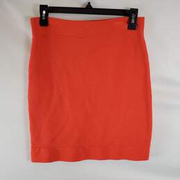 BCBG Maxazria Women Orange Skirt L alternative image
