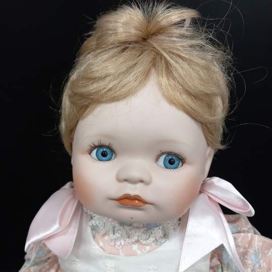 Vintage Hamilton Collection Connie Walser Derek Jessica Porcelain Doll image number 5