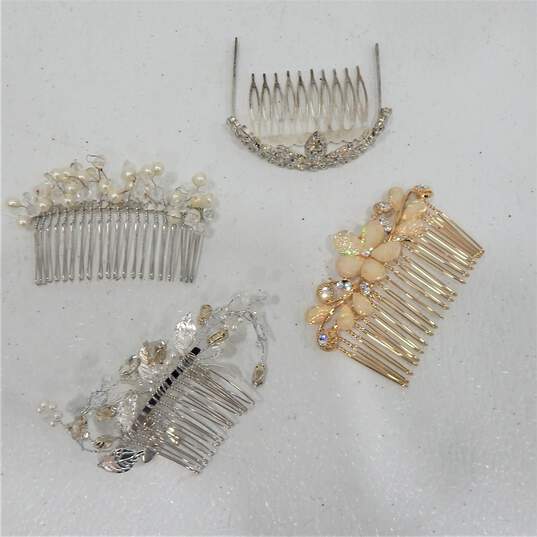 Women's Special Occasion Formal Bridal Hair Accessories & Belts Tiaras Rhinestone Clips Combs image number 10