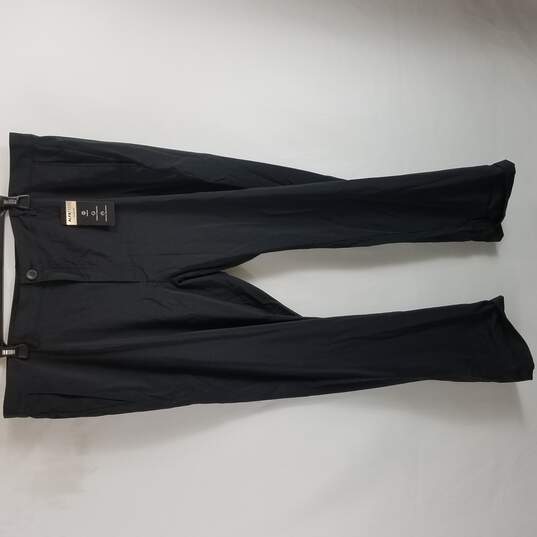 Alfani Men Black Stretch Flat Front Dress Pants XXL 40 NWT image number 1