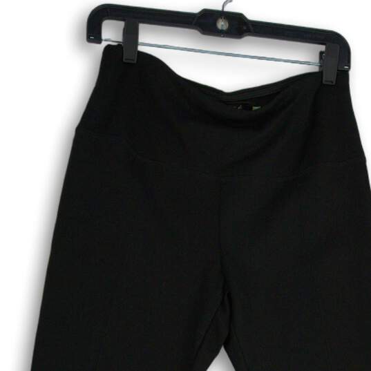NWT Womens Black Elastic Waist Pull-On Skinny Leg Ankle Legging Size L image number 3