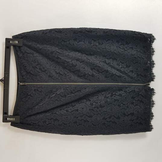 Diane Von Furstenberg Women Black Skirt Size 0 image number 2