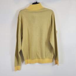 St Croix Men Yellow Sweater Medium NWT alternative image