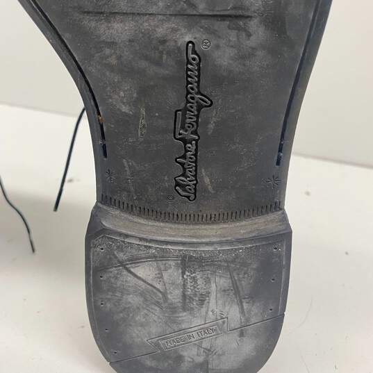Salvatore Ferragamo Black boot Boot Men 8.5 image number 6