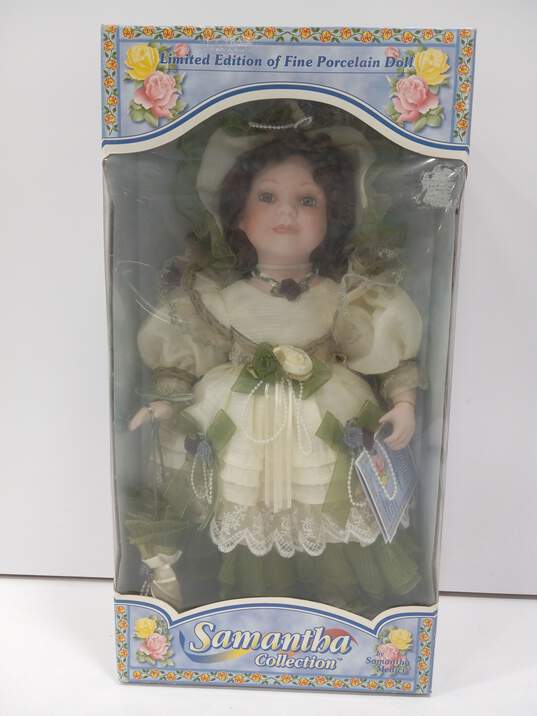 Samantha Collection By Samantha Medici Limited Edition of Fine Porcelain Doll NIB image number 1