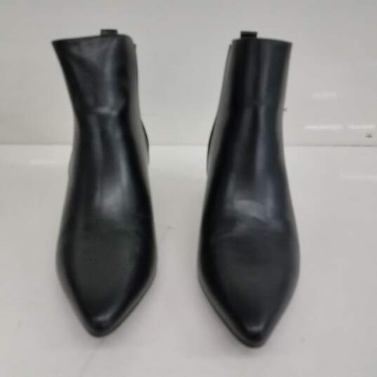 Lulus Chase Black Pointed Booties IOB Size 6.5 image number 3