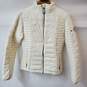 Kuhl Hooded Spyfire Pufffer Jacket White Cream in Size Small image number 1