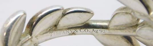 Tiffany & Co. 925 Paloma Picasso Olive Branch Bypass Ring 4.1g image number 8
