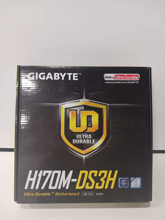 GIGABYTE H170M-DS3H ULTRA DURABLE MOTHERBOARD IN BOX image number 2