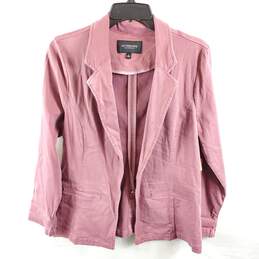 Liver Pool Women Pink Open Front Blazer S NWT