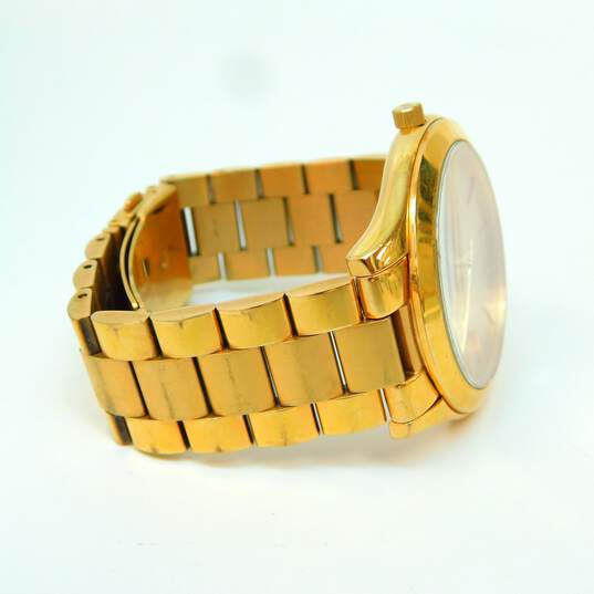 Michael Kors MK-3197 & MK-5473 Rose Gold & Gold Tone Watches 293.7g image number 5