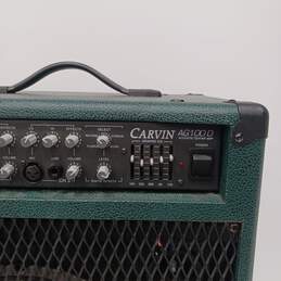 Carvin AG100D Acoustic Guitar 3 Channel Amp with Digital Effects Forest Green alternative image