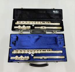 Gemeinhardt 22SP and Emerson EF1 Student Flutes w/ Accessories (Set of 2) alternative image