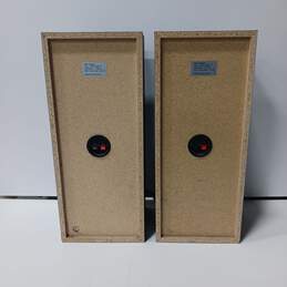 Pair Of Black Magnavox Speakers alternative image