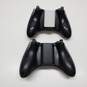 Lot of 2 Microsoft Xbox 360 Wireless Controller-Gold, Black For P/R image number 4