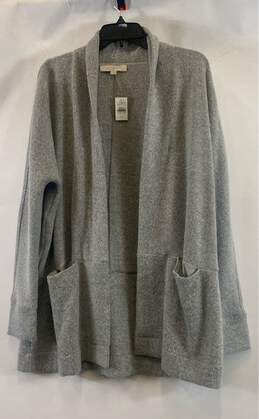 LOFT Women's Grey Cardigan- L NWT