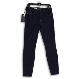 NWT Womens Blue Denim Dark Wash Kashmiere Legging Skinny Jeans Size 12M