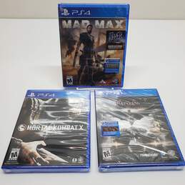#1 Mixed Lot of PS4 PlayStation Games Mad Max++-SEALED