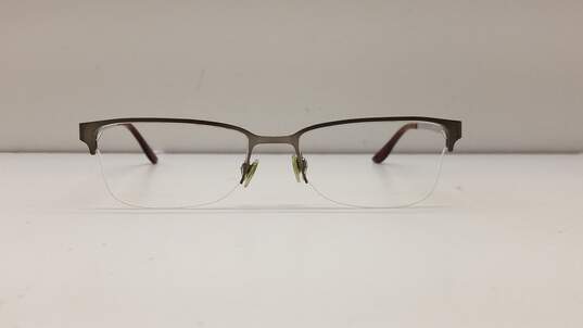 Ralph Lauren Rectangle Eyeglass Frames Silver/Brown image number 3