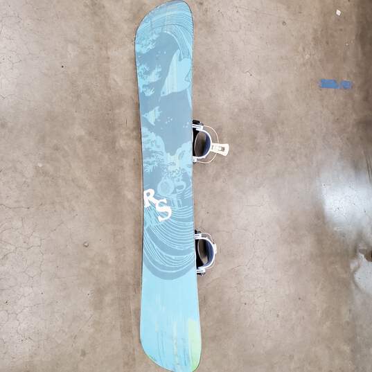 Dakine 60 Inch Snowboard w/ Shoes image number 3