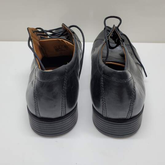Clarks Men's Tilden Cap Oxford Shoe Black Leather Sz 13 image number 5