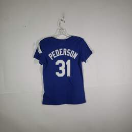 Womens Los Angeles Dodgers Joc Pederson 31 Baseball-MLB Jersey Size Medium alternative image