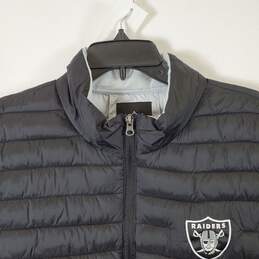 NFL Men's Black Puffer Vest SZ XL alternative image