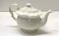 I. Godinger & Co. Tea Pots Lot of 3 Ceramic Ivory White Hot Beverage Tableware image number 5