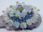 VNTG Blue & Aurora Borealis Rhinestone, Faux Pearl & Faux Turquoise Jewelry image number 5
