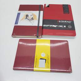 Lot of 3 Professional Notebooks - Moleskine Zequenz Handbook Journal Co.