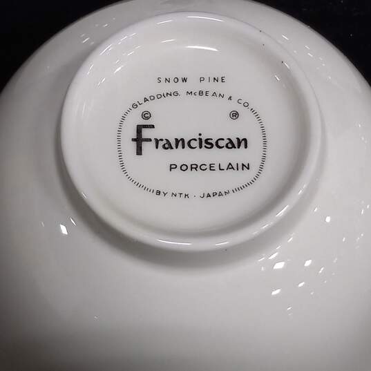 Bundle of 13 Franciscan Tea Cups & Accessories image number 5