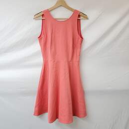 Kate Spade Fit/Flare Coral Short Dress Size 4