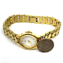Designer Seiko 1N00-0AL0 Gold-Tone Round Dial Quartz Analog Wristwatch alternative image