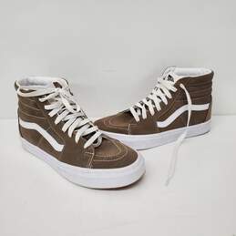 Vans Off The Wall MN's USk-8 Brown Suede Skate High Top Sneakers Size 7 alternative image