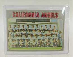 1970 California Angels Topps Team Checklist