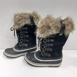 Sorel Joan Of Artic Faux Fur Trim Snow Boots Size 7 alternative image