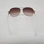 Marc by Marc Jacobs White Frame Brown Gradient Lens Aviator Sunglasses w/COA image number 4