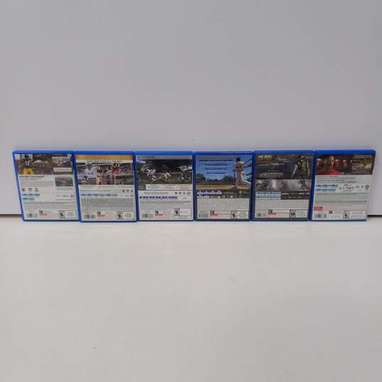 6pc. Set of PlayStation 4 Video Games image number 2