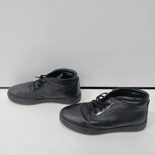 Salvatore Ferragamo Black Fur Lined Boots Men's Size 10EE image number 2