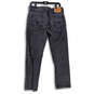 Mens Black 514 Medium Wash Pockets Denim Straight Jeans Size 32X30 image number 2