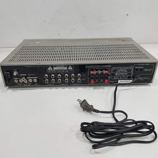 Vintage Hitachi HTA-34 AM-FM Stereo Tuner Amplifier image number 5