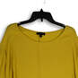 Womens Yellow Long Sleeve Round Neck Pullover Blouse Top Size 22/24 image number 3