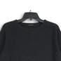 Womens Dark Gray Long Sleeve Crew Neck Pullover Sweatshirt Size Large image number 3