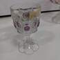 Tiffen Ruby Stained Kings Crown Cups and Candy Dish image number 6