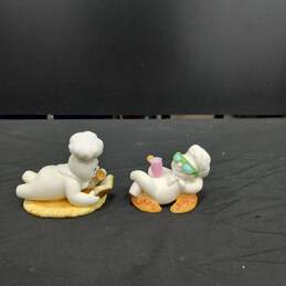 Vintage The Pillsbury Company "August" And "September" Doughboy Collectable Figurines