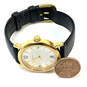 Designer Coach W805 Gold-Tone Adjustable Strap Round Dial Analog Wristwatch image number 2